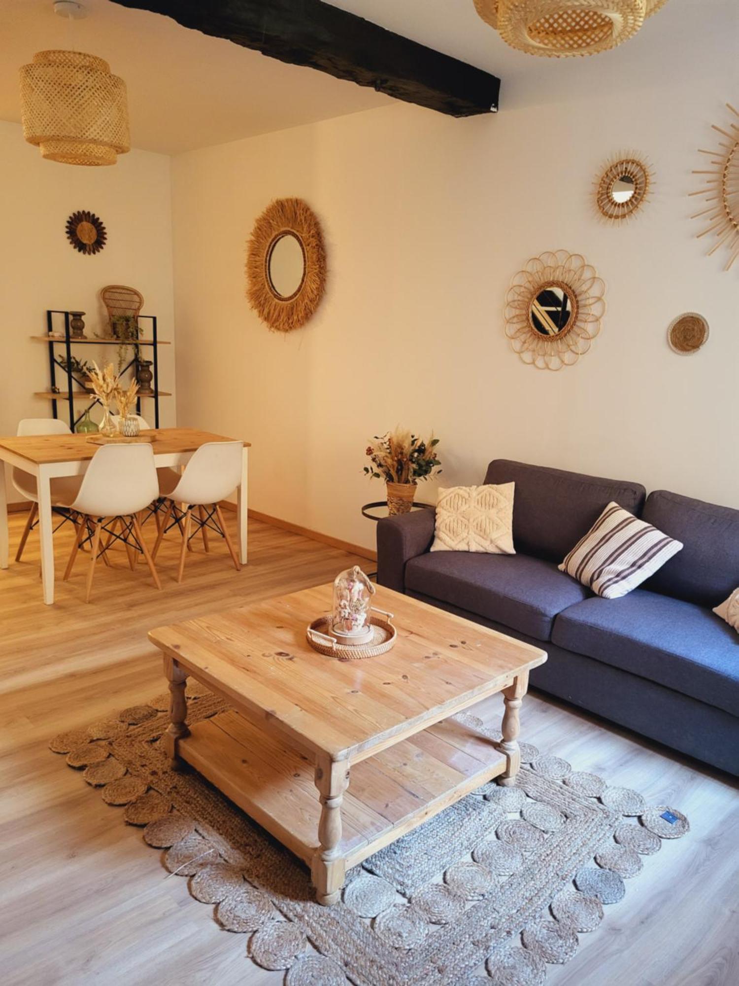 Maison De Village A La Decoration Boheme Jusqu'A 6 Personnes Viviers-lès-Montagnes エクステリア 写真